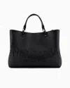 Emporio Armani Shoppers In Black