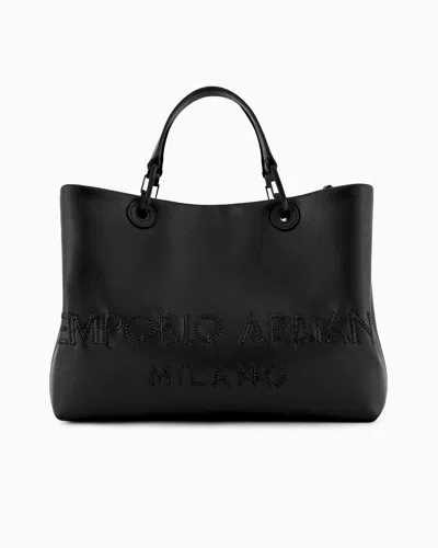 Emporio Armani Shoppers In Pink