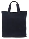 Emporio Armani Asv Oversized Suede Shopper Bag From The Peace Capsule Collection
