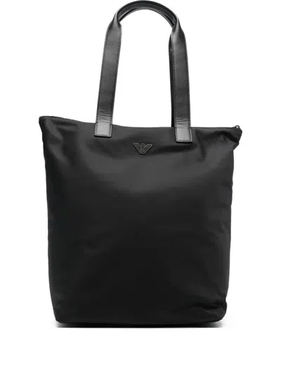 Emporio Armani Shopping Set Bag Bags In Black