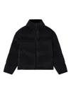 Emporio Armani Short Down Jacket In Black