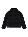 Emporio Armani Short Down Jacket In Black