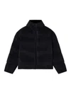 Emporio Armani Short Down Jacket In Black