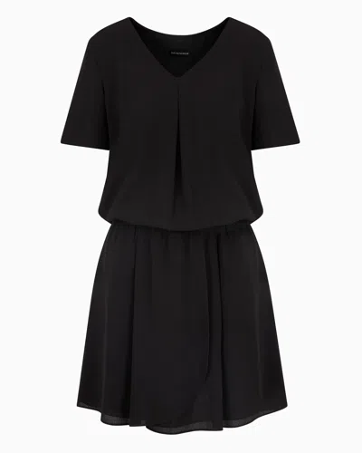 Emporio Armani Short Dresses In Black