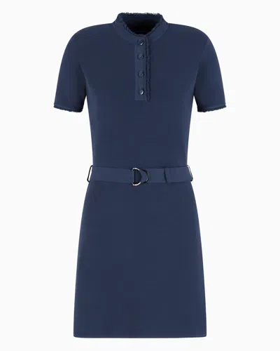 Emporio Armani Short Dresses In Blue