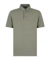 Emporio Armani Stripe Polo Shirt In Dis. 3 Horizontal St