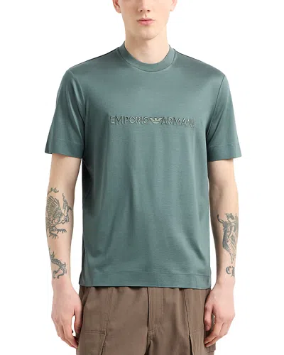 EMPORIO ARMANI SHORT SLEEVE LOGO TEE