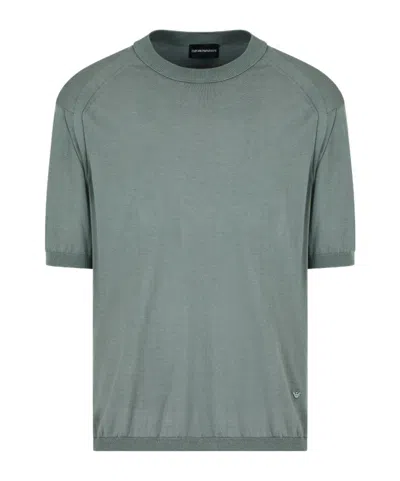 EMPORIO ARMANI SHORT SLEEVE SWEATER