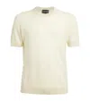 Emporio Armani Short-sleeve Sweater In White
