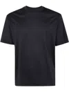 Emporio Armani Logo-embroidered Crewneck T-shirt In Multi