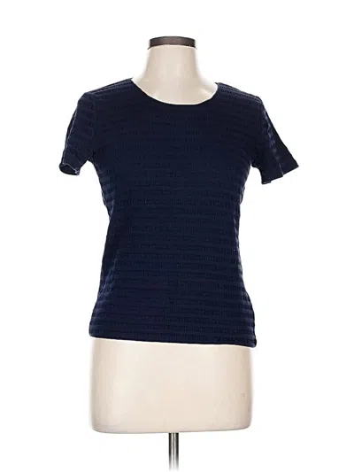 Pre-owned Emporio Armani Short Sleeve T-shirt In Blue