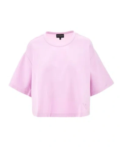 EMPORIO ARMANI LOGO-EMBROIDERED T-SHIRT