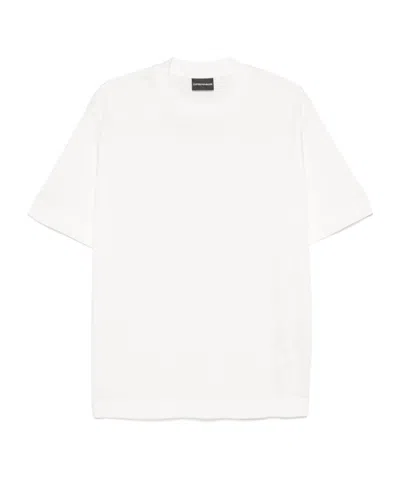 EMPORIO ARMANI LOGO-JACQUARD T-SHIRT