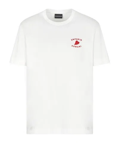 Emporio Armani Short Sleeve T-shirt In White