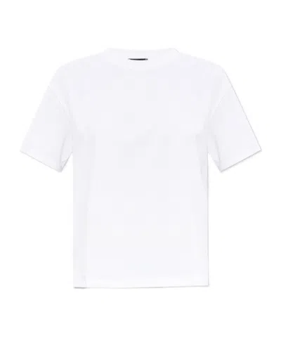 EMPORIO ARMANI LOGO-PATCH COTTON T-SHIRT