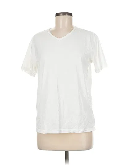 Pre-owned Emporio Armani Short Sleeve T-shirt In White