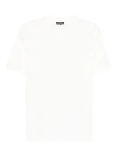 Emporio Armani Short-sleeve T-shirt In Neutral