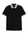 Emporio Armani Logo-detailed Polo Shirt In Blue