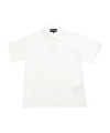 Emporio Armani Short-sleeved Polo Shirt In White
