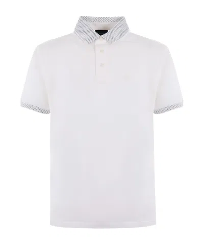 Emporio Armani Polo - Blanco In White