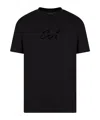 Emporio Armani T-shirts In Black