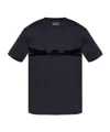 Emporio Armani Short-sleeved T-shirt In Black