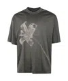 Emporio Armani Short-sleeved T-shirt In Black