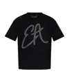 Emporio Armani T-shirt From The Sustainability Collection In Black