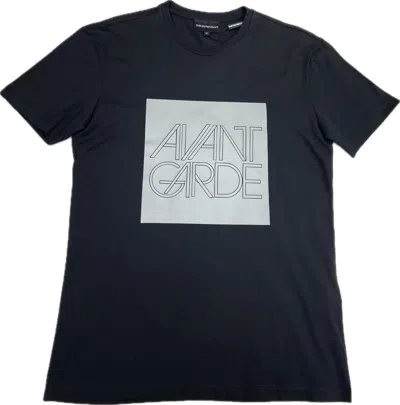 Emporio Armani Short-sleeved T-shirt In Black