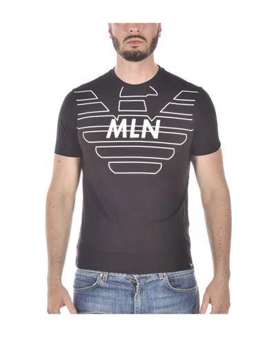 Emporio Armani Short-sleeved T-shirt In Black