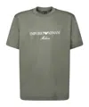 Emporio Armani Short-sleeved T-shirt In Gray