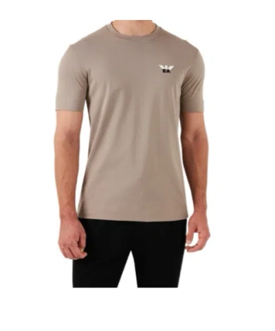 Emporio Armani Short-sleeved T-shirt In Nude