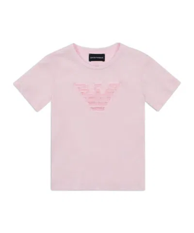 Emporio Armani Short-sleeved T-shirt In Pink