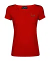 Emporio Armani Short-sleeved T-shirt In Red