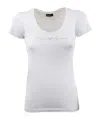 Emporio Armani Short-sleeved T-shirt In White