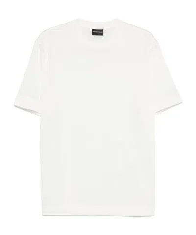 Emporio Armani Short-sleeved T-shirt In White