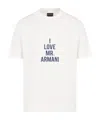 Emporio Armani I Love Mr Armani T-shirt In White