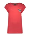 Emporio Armani Short-sleeved T-shirt With Round Neck In Red