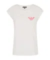 Emporio Armani Short-sleeved T-shirt With Round Neck In White