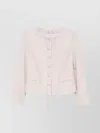 Emporio Armani Short Tweed Blazer Jacket