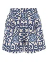 Emporio Armani Printed Cotton Shorts
