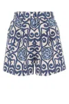 Emporio Armani Printed Cotton Shorts