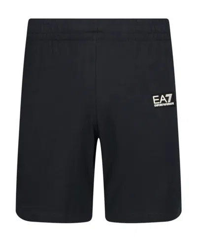 Emporio Armani Shorts In Black