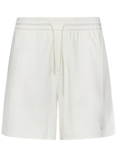 Emporio Armani Shorts  In Bianco