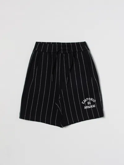 Emporio Armani Shorts  Kids Kids Color Blue
