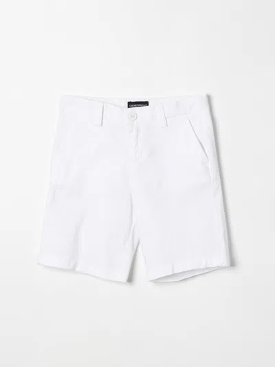 Emporio Armani Shorts  Kids Kids Color White
