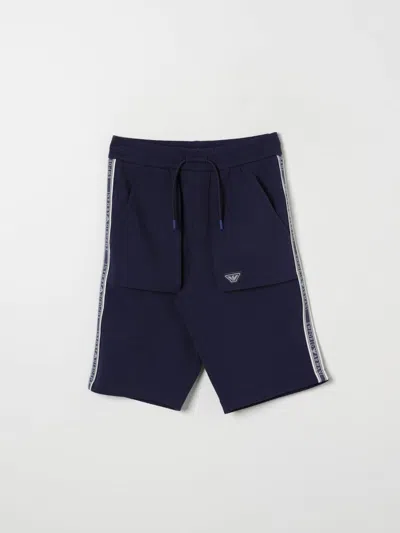 Emporio Armani Shorts  Kids Kids Colour Blue