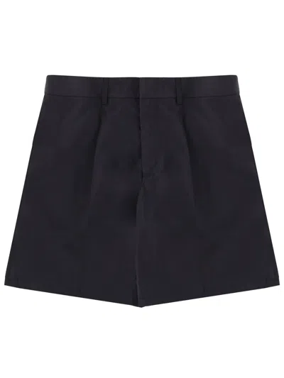 Emporio Armani Shorts In Cotone In Black