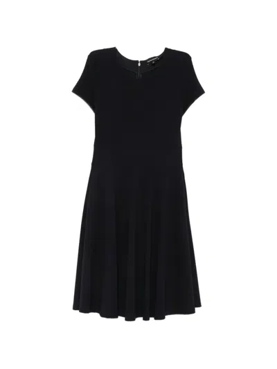 Emporio Armani Short-sleeve Mini Dress In Multi