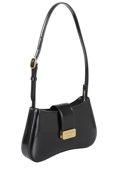 Emporio Armani Shoulder Bag In Black